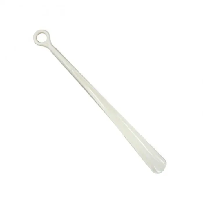 1 шт. 47 см простая Мода Shoehorn пластик сплошной цвет профессиональный легко достигать Гибкая рукоятка для удаления помощи скольжения обуви рог AA