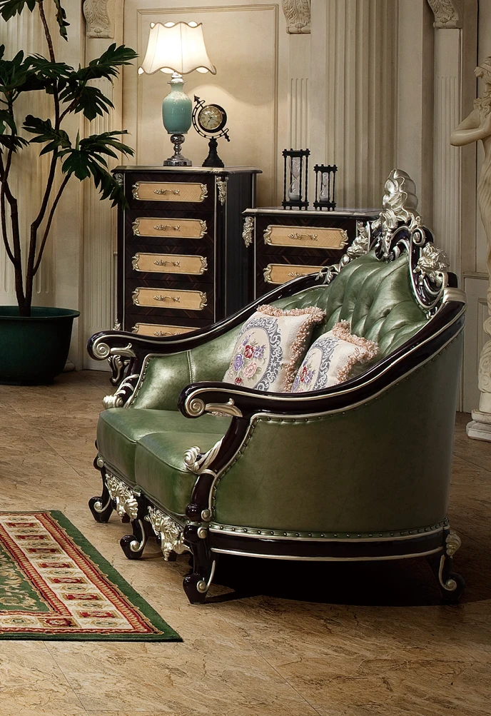 Кресло погремушка в европейском стиле мебель для дома диван набор из натуральной