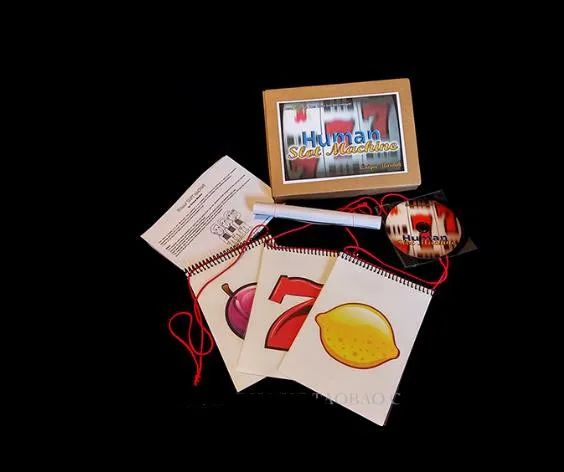 Человеческий игровой автомат (DVD + Gimmick) от Quique M Stage Magic Tricks Close Up illusion Fun Prop Mentalism Magia