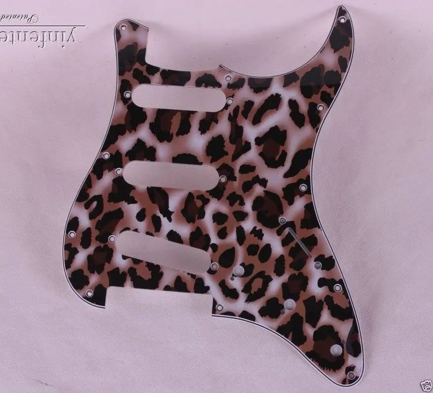 

1pcs Electric Guitar pickguard 3-ply Guitar pickguard SSS #10