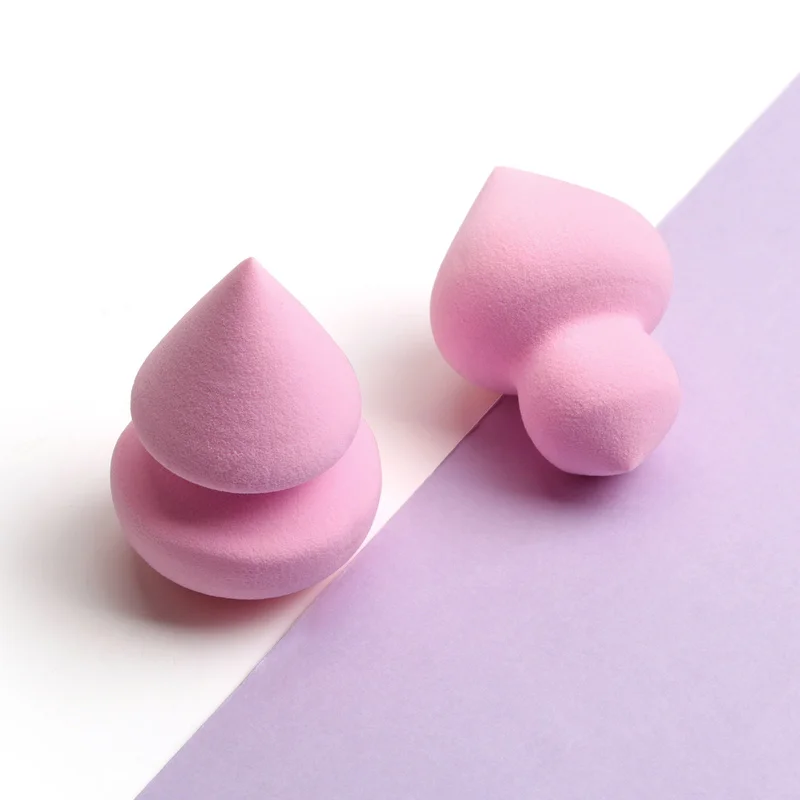 2 шт. губка для макияжа нелатексная основа яиц консилер лица косметическая пудра