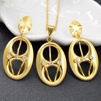 zea dear jewelry big jewelry set for women necklace earrings pendant dubai fashion jewelry for anniversary gift jewelry findings