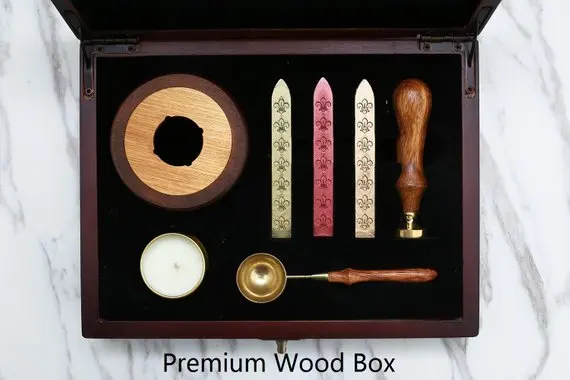 Печать на сосне печать восковой елке комплект печатей печати для приглашения