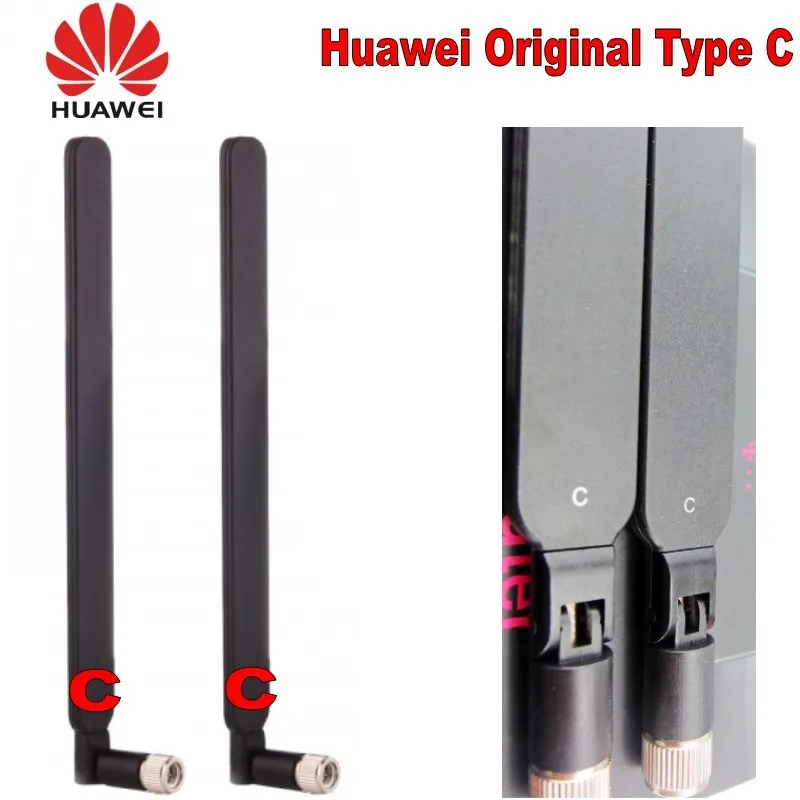 Оригинальная Внешняя Антенна HUAWEI 4G LTE 2x для B593 B890 B880 SMA C type Black|huawei lte 4g|4g huaweihuawei 4g |