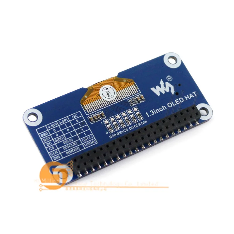 Raspberry Pie Raspberry Pi 1,3 дюймов OLED Плата расширения SH1106 модуль SPI/iec мини-дисплей