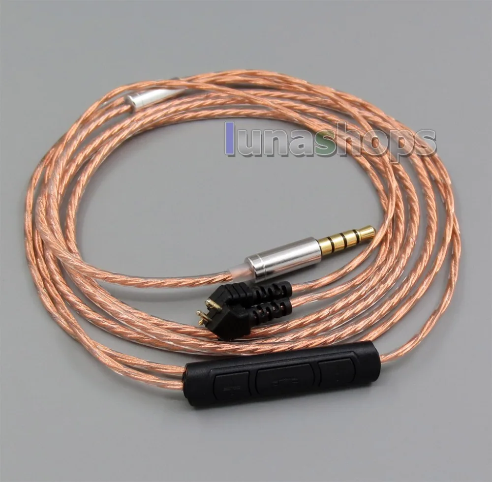 Кабель для наушников LN005548 с микрофоном и дистанционным экранированием Etymotic ER4B