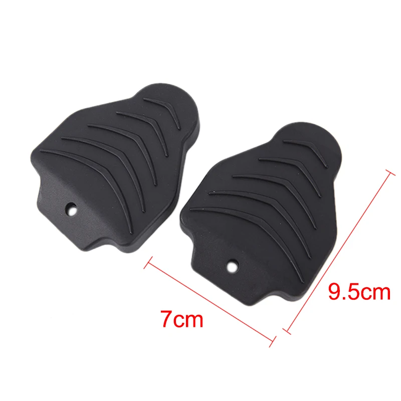 as pic Резиновые чехлы для Shimano SPD-SL/LOOK KEO/Wellgo RC7/LOOK Delta/Wellgo RC5 системы шипы для педалей 1 пара - Цвет: as pic