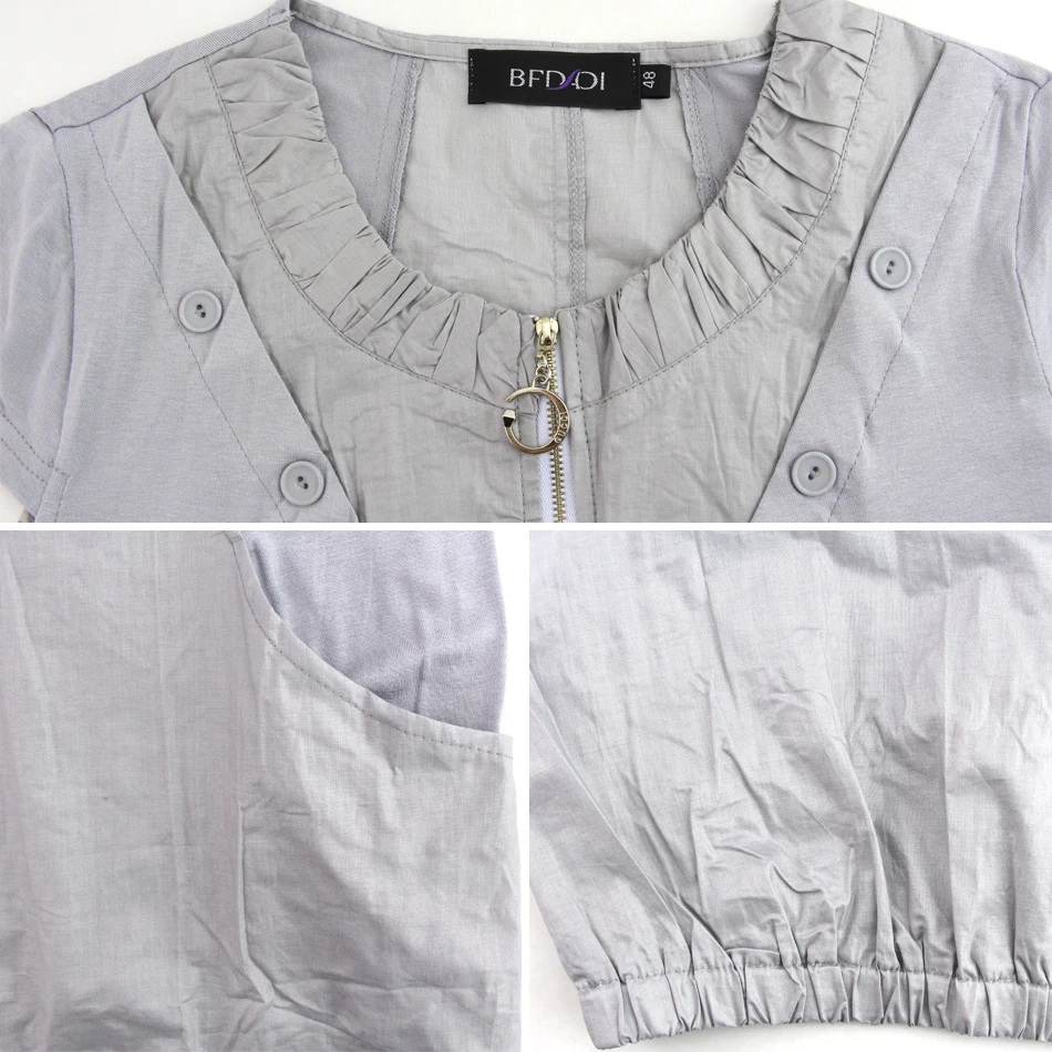 2018 BFDADI платье размера плюс женское Повседневное летние свободные платья для