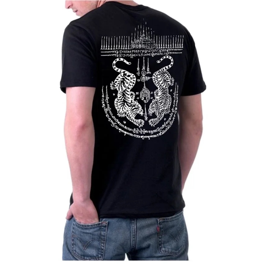 Красная футболка SUOTF Buakaw до колена для боевых искусств|boxing clothing|tiger muay thai clothingthai