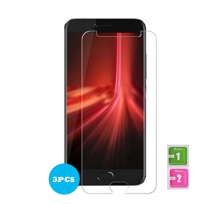 3 шт. 9H закаленное стекло для Umidigi Umi Z1 Pro (не полное покрытие) защита экрана 5 дюймов