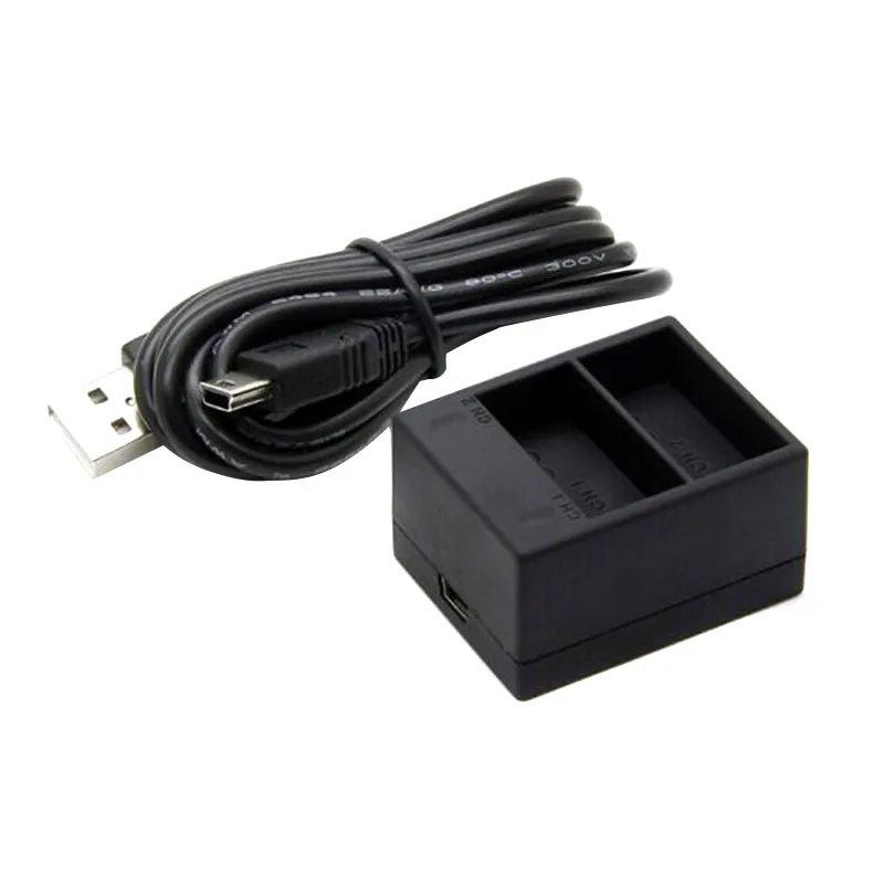 USB двойное зарядное устройство камеры Аксессуары для GoPro Hero 3 AHDBT302 AHDBT 301