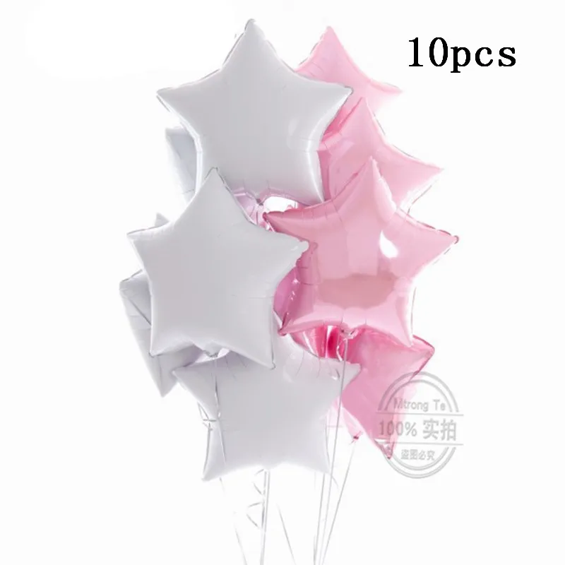 10pcs 18 шт./лот 12 дюймов латексные шары воздушные шары с конфетти надувные гелиевые шары для дня рождения свадьбы украшения для детских игрушек - Цвет: 10pcs