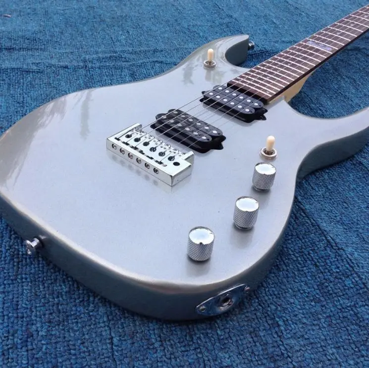 Электрогитара Musicman JPX1 серебристого цвета|Электрогитара| |