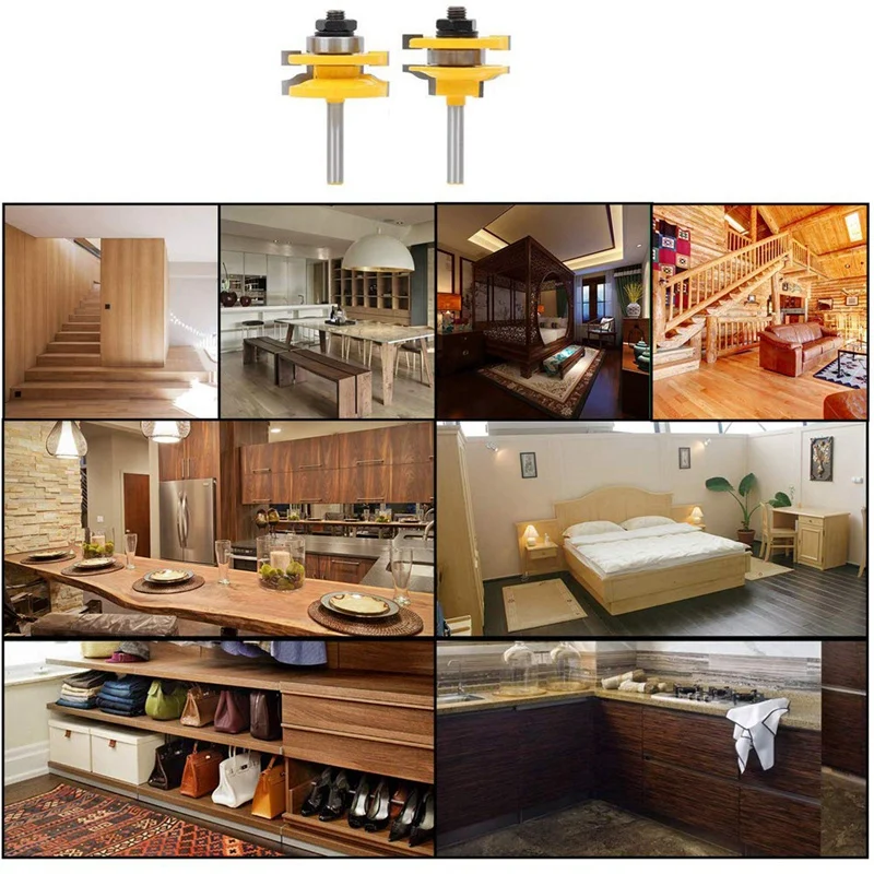 2 набора комбинированный большой западный дверной планка нож Столярный