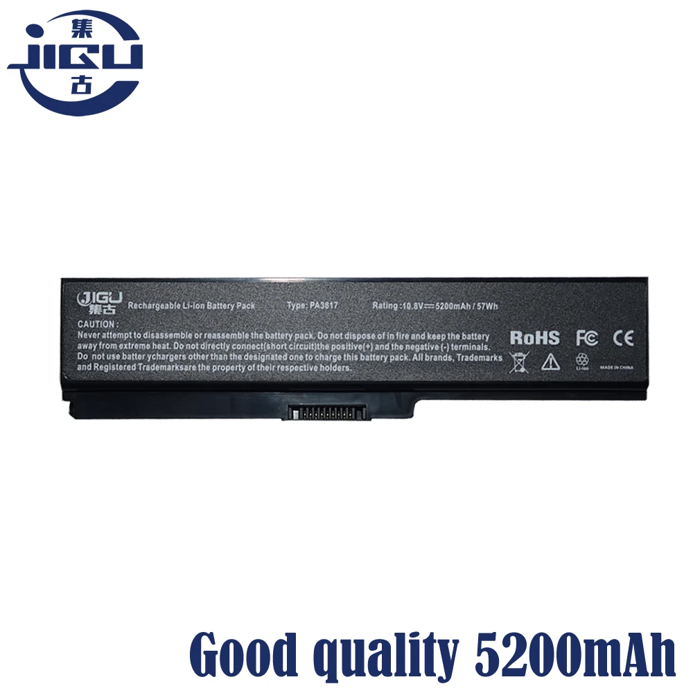 Аккумулятор JIGU для ноутбука Toshiba PA3817U-1BAS PA3817U-1BRS PA3818U-1BRS PABAS117 PABAS178 PABAS227 PABAS228 Satellite L750