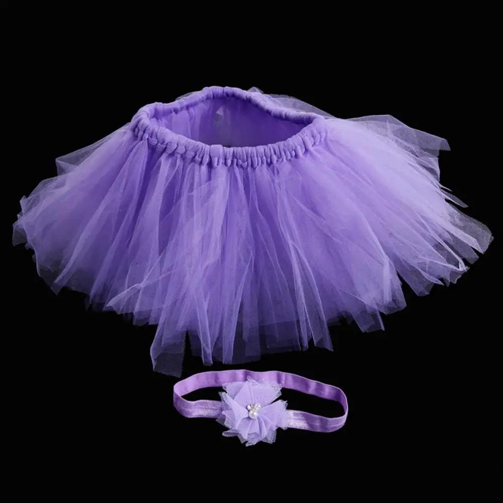 Purple Г.; дизайн; платье для девочек с цветочным узором; шапки ручной работы для новорожденных; реквизит для фотосессии; детская одежда; аксессуары для фотосессии - Цвет: Purple