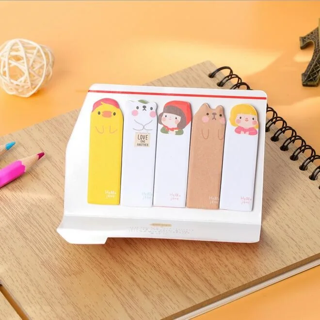1 шт./лот Kawaii Мультфильм друзья автобус дизайн мини удобный Memo липкий коврик