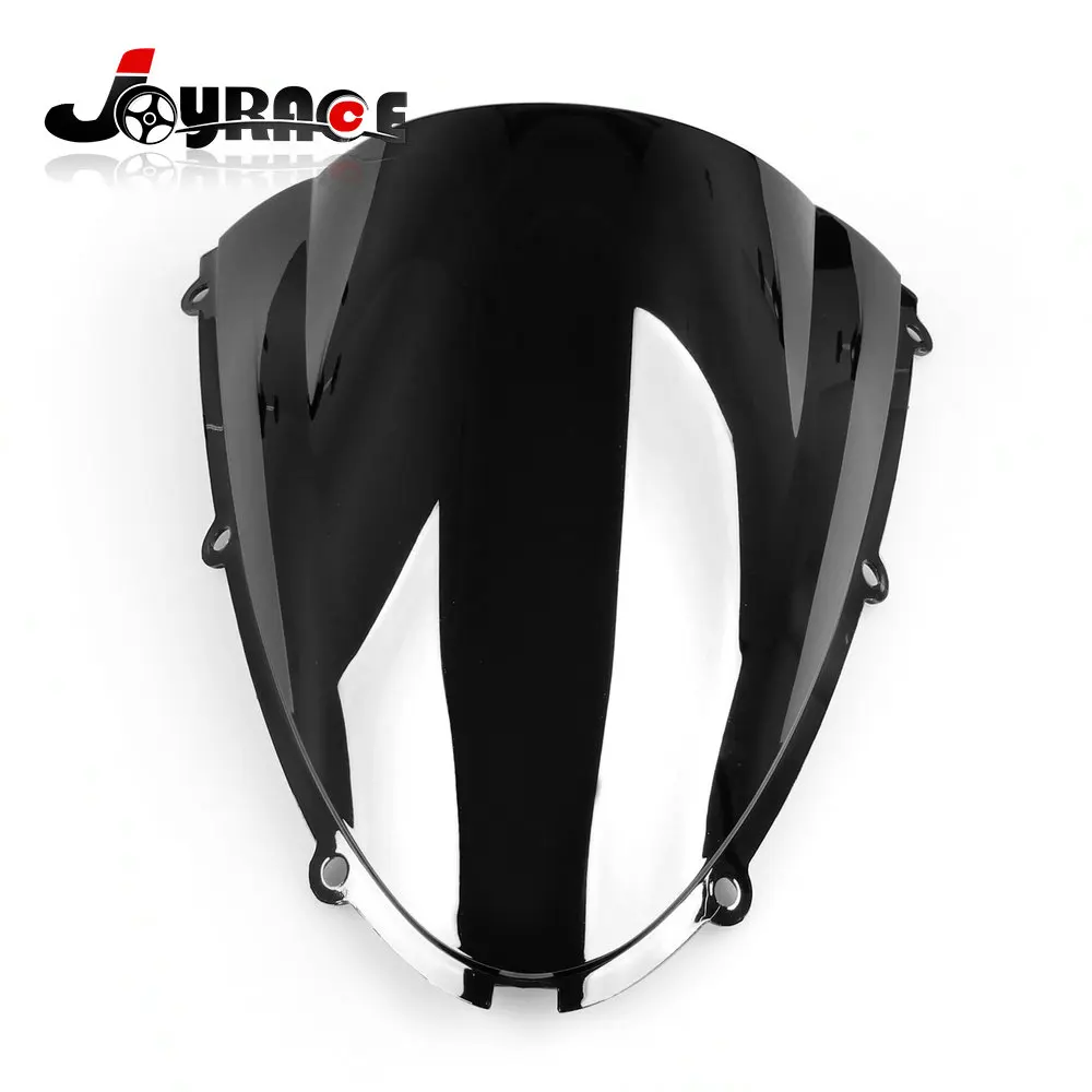 Черный лобовое стекло для Kawasaki ZX6R 636 2005 2006 2007 2008 и ниндзя ZX10R 2007|windshield windscreen|zx6r