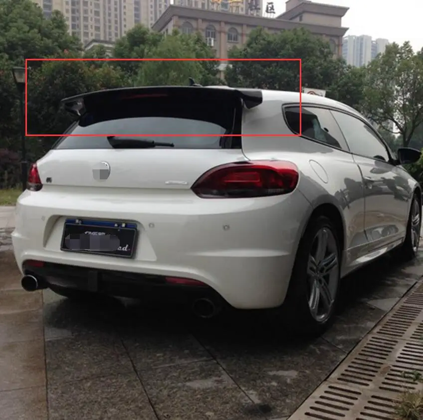 Стильный спойлер для крыши заднего Scirocco из углеродного волокна VOTEX Volkswagen VW 2010 ~ 2014