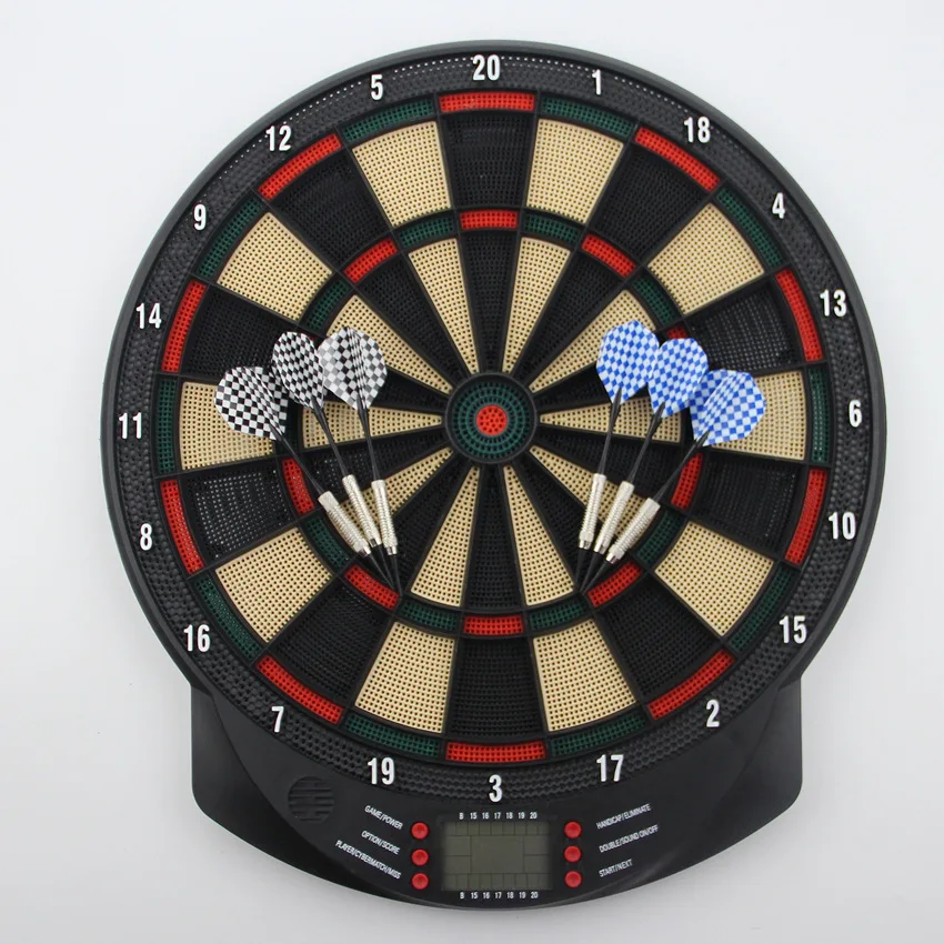 Новейшая горячая Распродажа 15 дюймов Внутренняя ABS светодиодная Dartboard