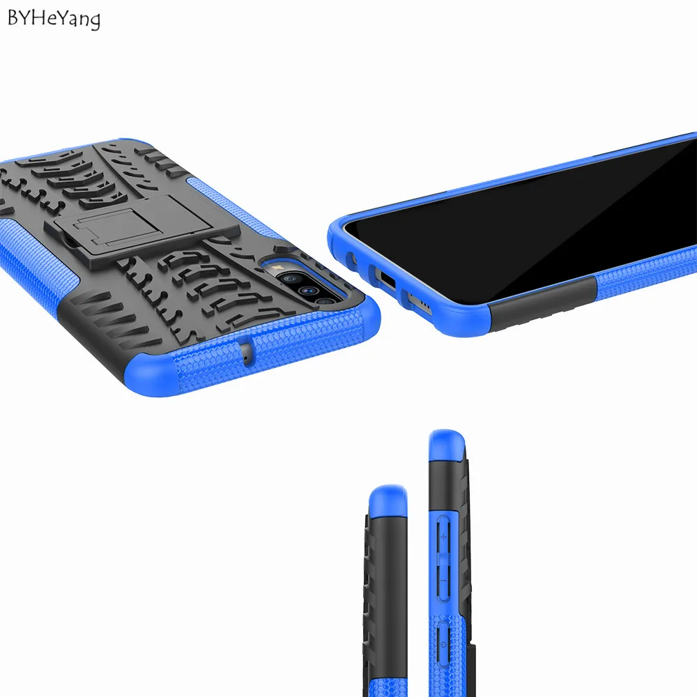 Чехол для мобильного телефона SamSung Galaxy A70 противоударный чехол из ТПУ + ПК