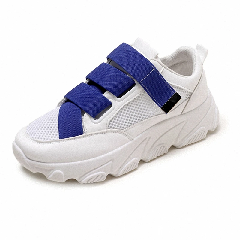 Спортивная обувь для бега на толстой подошве желтого цвета женские кроссовки