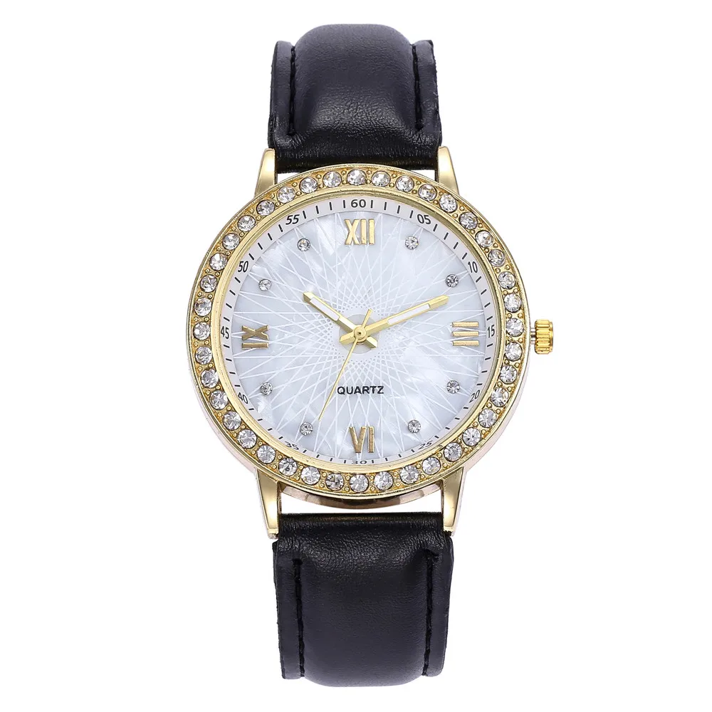 Relojes Mujer 2018 кварцевые часы Для женщин Кожаные модельные туфли модные брендовые