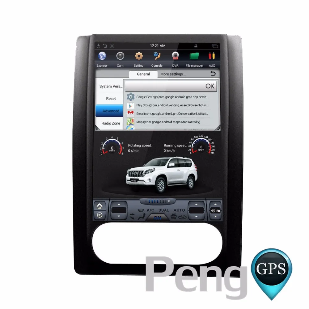 2 Din автомагнитола Tesla Style 10 4 дюймов Android 6 0 Автомобильная фотомагнитола для NISSAN gps