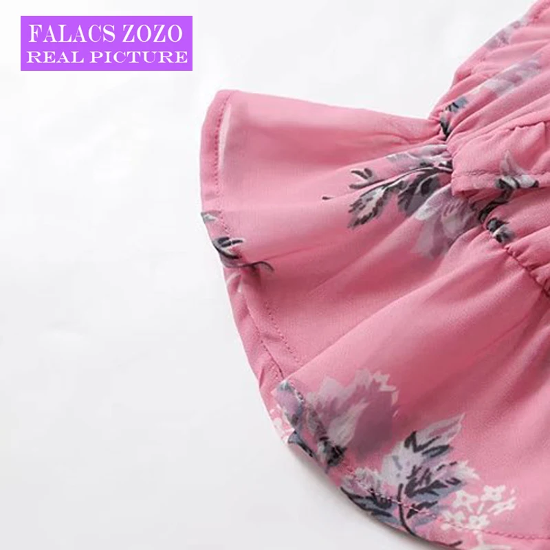 Falacs zozo на лето и весну богемный модные пикантные Повседневное Винтаж печати