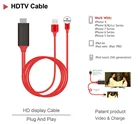 TV Stick L7 кабель для Iphone 7 8 6 plus 1080P HDMI ключ Miracast Airplay mirroring USB HDTV Цифровой AV адаптер для iphone