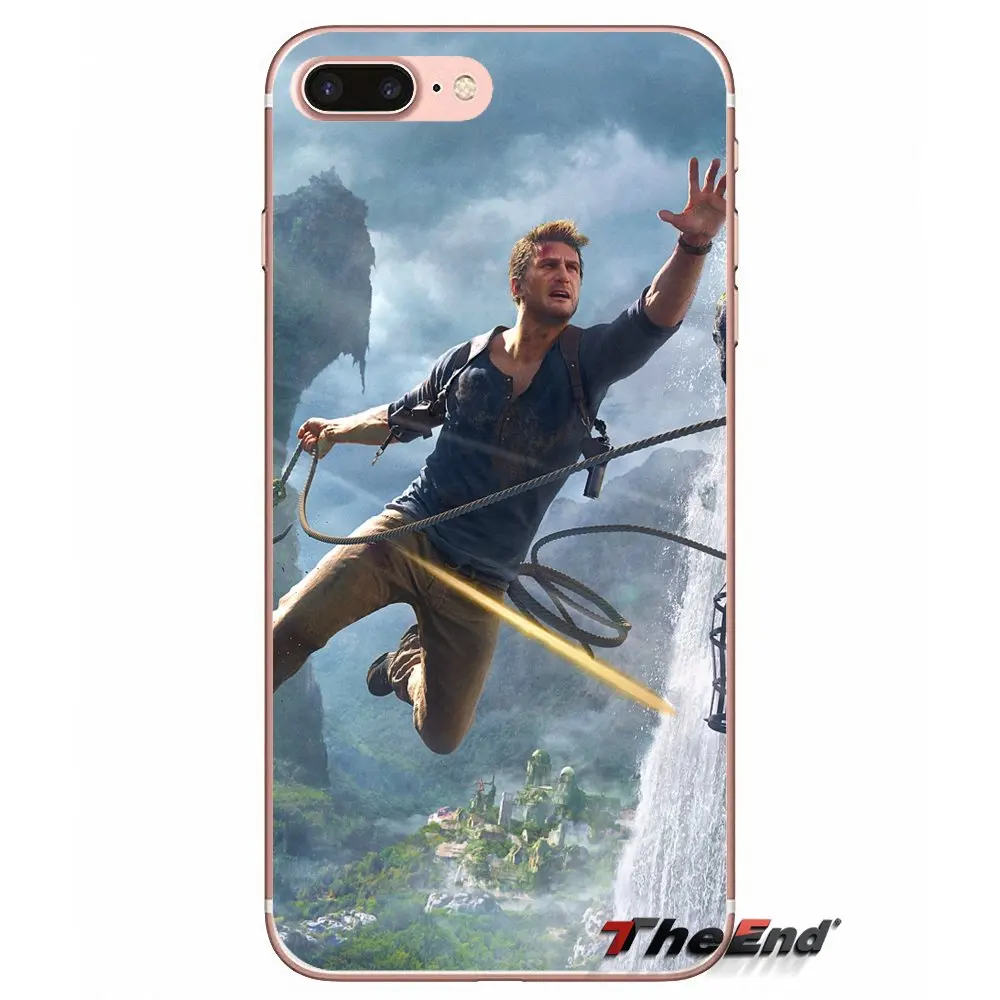 NECA Uncharted 4 A tief end NATHAN DRAKE для iPhone X 4S 5 5S 5C SE 6 6S 7 8 Plus Samsung Galaxy J1 J3 J5 J7 A3 A5 2016 2017|for iphone|galaxy
