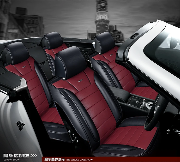 Кожаные чехлы для автомобильных сидений SWUMMYY Volkswagen 4 5 6 7 vw passat b5 b6 b7 polo golf mk4 tiguan