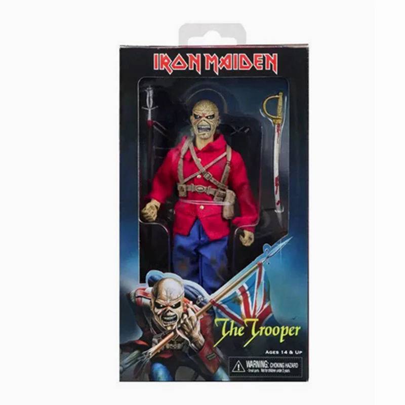 " Neca IRO N MAIDEN THE TROOPER в одежде Eddie фигурка игрушка Коллекция Модель подарок