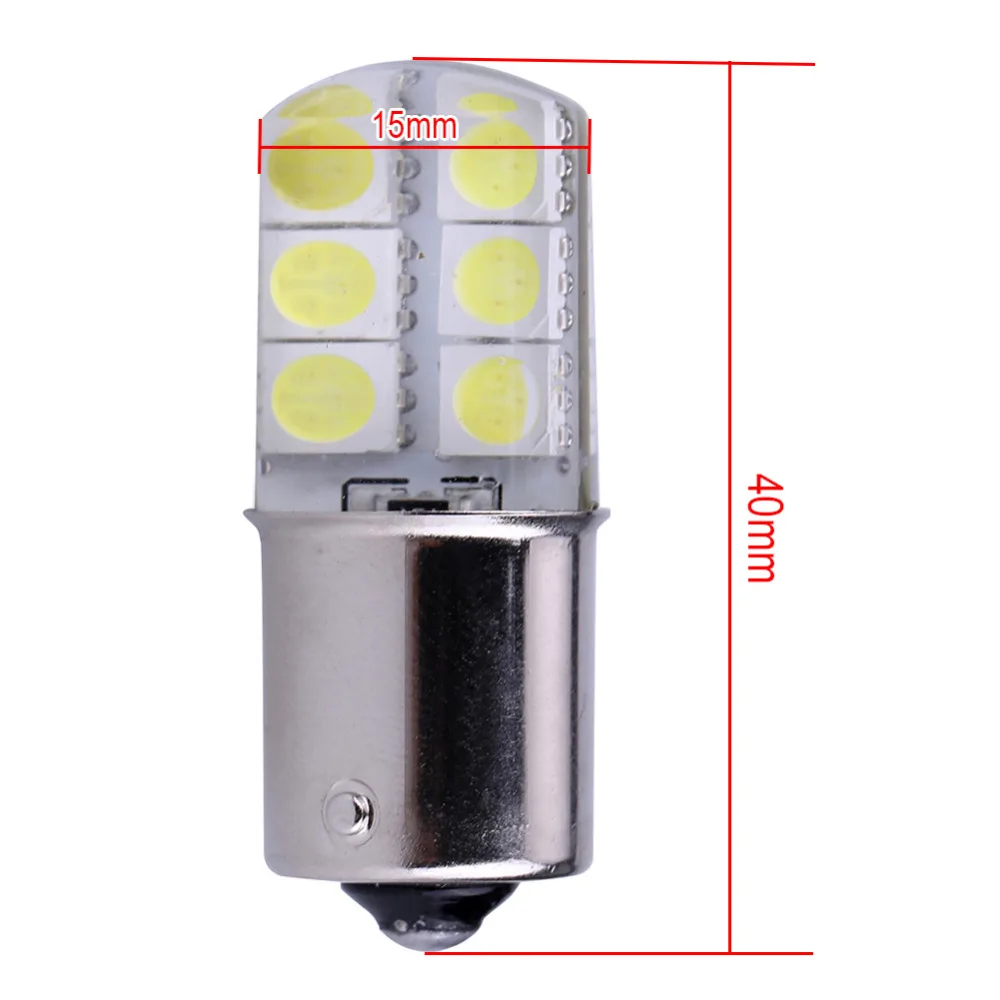 2 шт. автомобисветильник светодиодные лампы 1156 COB P21W BA15S 5050 Smd 6|car light|led light car cob12v led