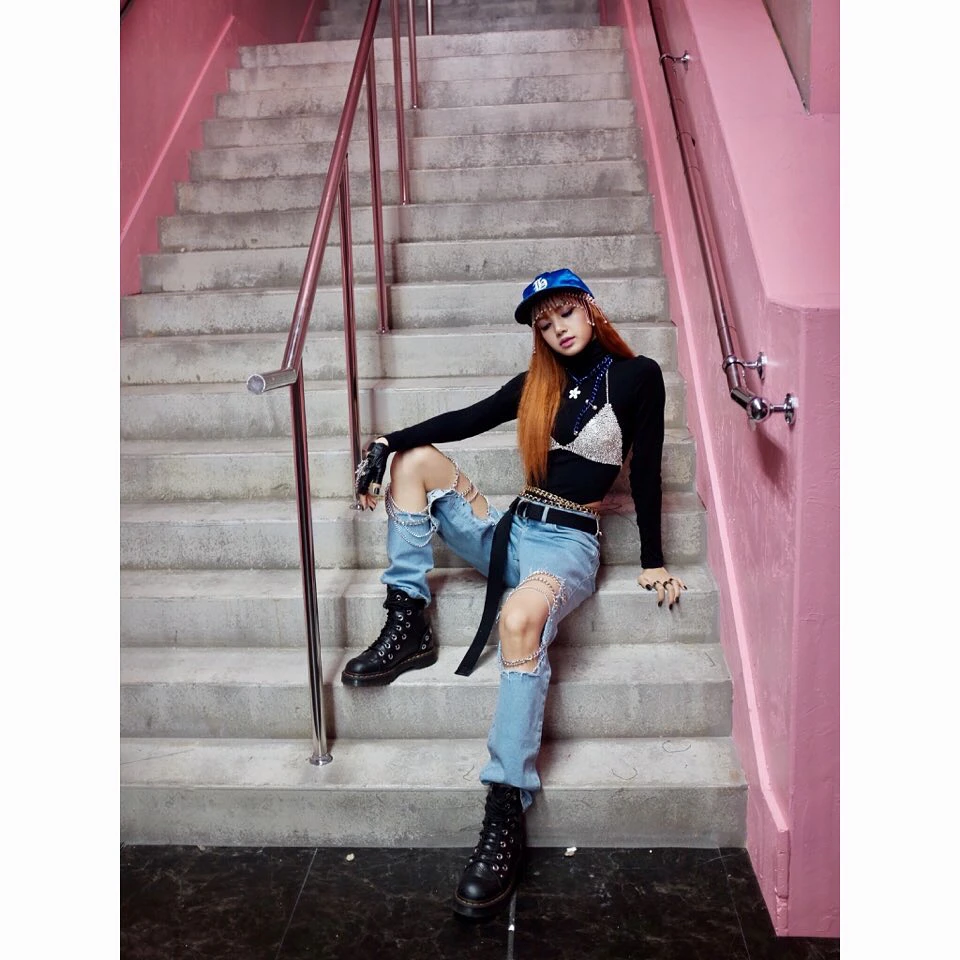 Kpop Blackpink розовое же розовый супер длинные тенденции моды пояс для женщин в Корейском стиле harajuku стиль ленточное полотно Повседневное для девочек, тканый пояс