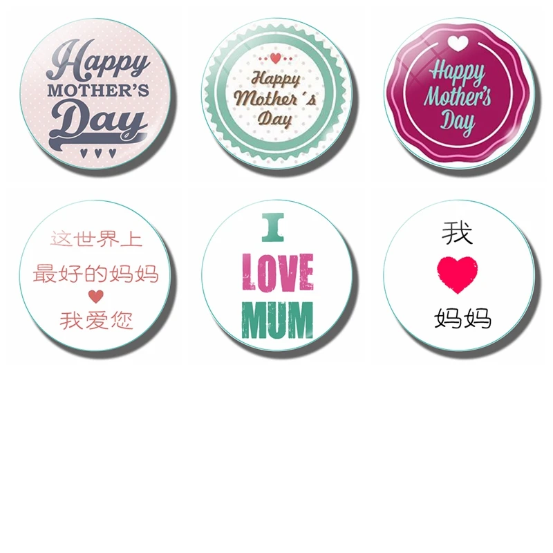 Наклейка на холодильник с надписью MOTHER I LOVE YOU|Магниты холодильник| |