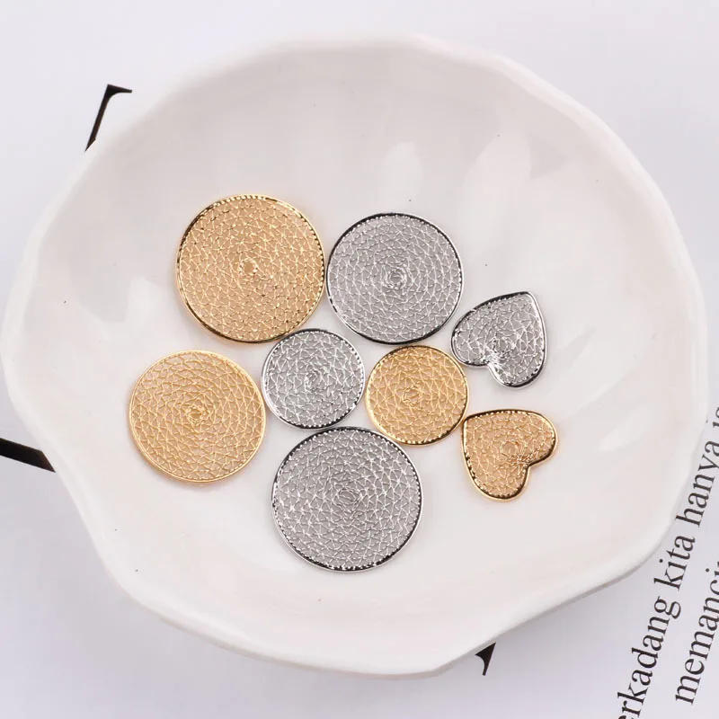 Поделки ювелирные аксессуары с покрытием из чистой меди 18k Настоящее золото