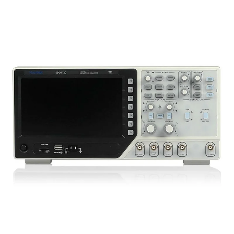 Hantek DSO4072C 2 канала цифровой ПК USB осциллограф 1 канал произвольный/функциональный