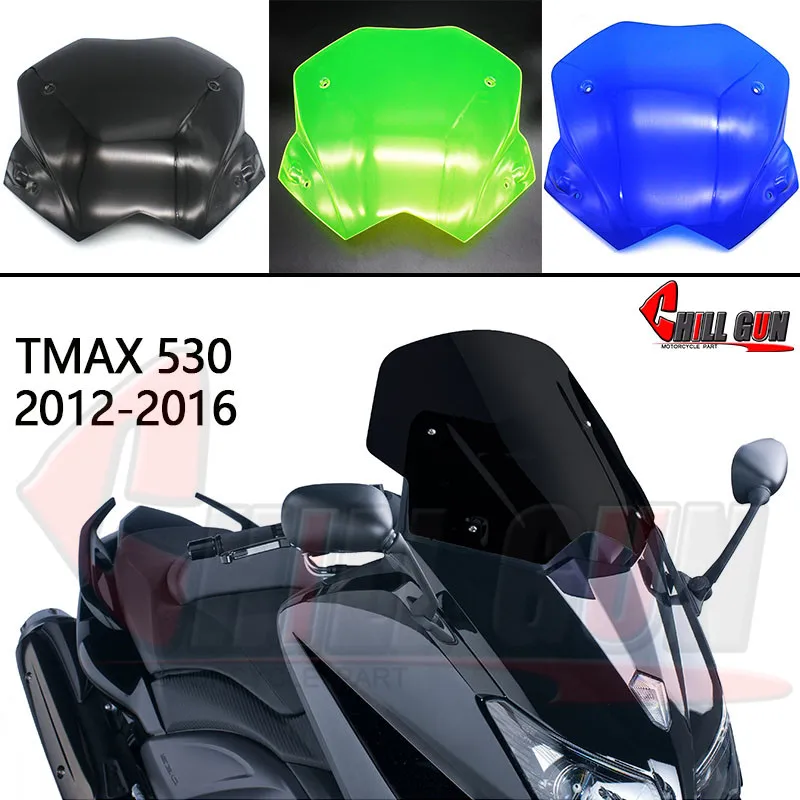 Мотоцикл лобовое стекло Дефлектор козырек Viser для YAMAHA TMAX 530 TMAX530 T MAX MAX530 SX DX 2012 2013 2014