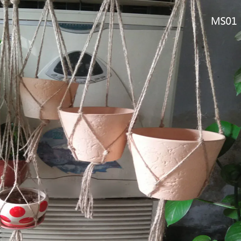 Макраме для растений подвесные корзины цветочный горшок вешалка держатель
