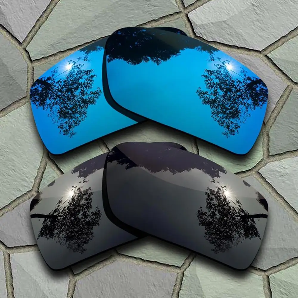Black-Sky Blue Солнцезащитные очки поляризованные Сменные линзы для солнцезащитных очков - Цвет линз: Black-Sky Blue