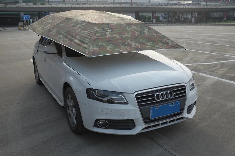 Автоматический автомобильный тент, уличный тент с дистанционным управлением, автоматический автомобильный зонтик, солнцезащитный тент для автомобиля 450x230 см