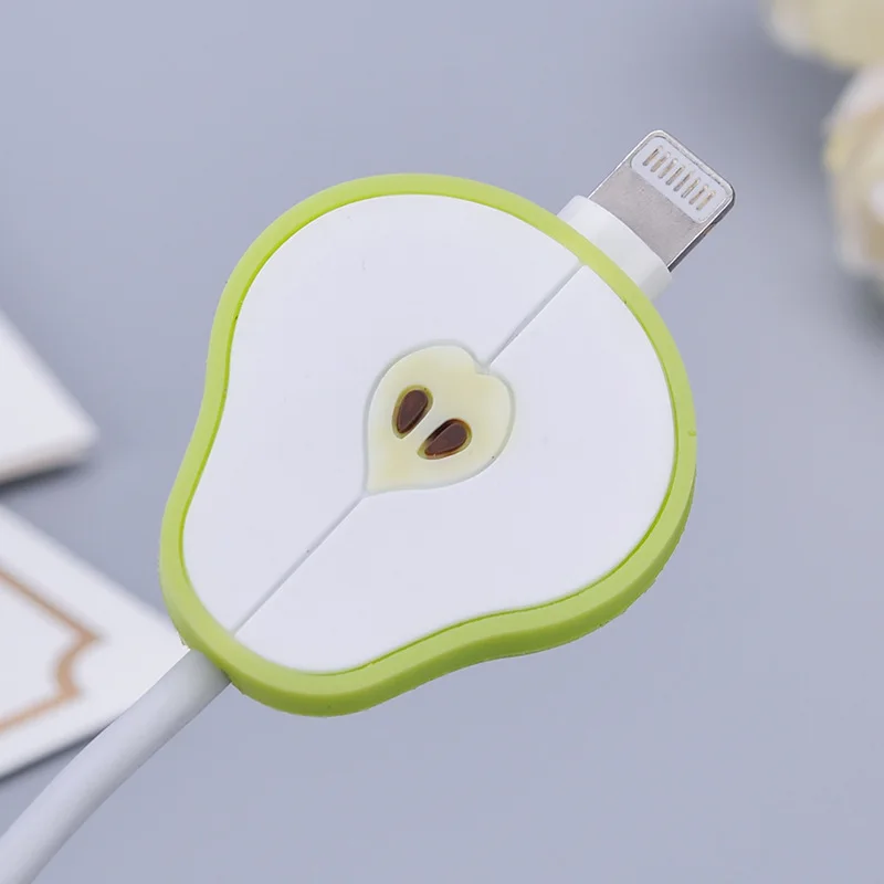 Design 13 as photo Высокое качество Ангел/летучая мышь USB кабель производитель Мультфильм шнур, кабель для наушников провода крышка намотки зарядное устройство Органайзер держатель для Iphone - Цвет: Design 13 as photo