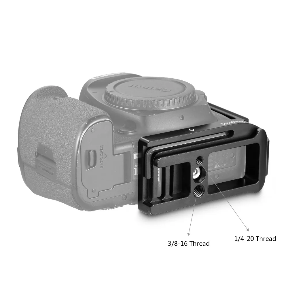 SmallRig DSLR Camera QR Plate L Bracket for Canon 5D Mark IV III Quick Release For Tripod Attach 2202 | Электроника