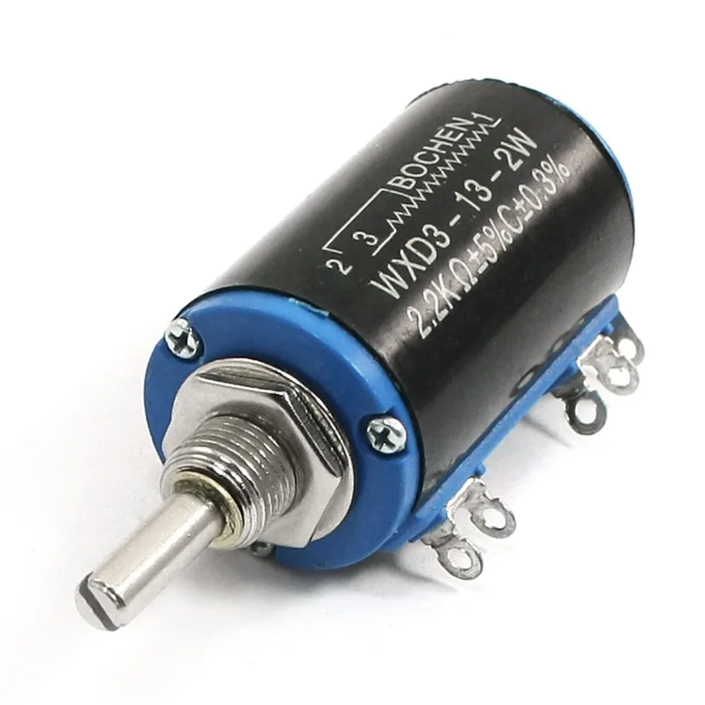 Многооборотный проволочный горшок для ран ползунковый резистор реstat