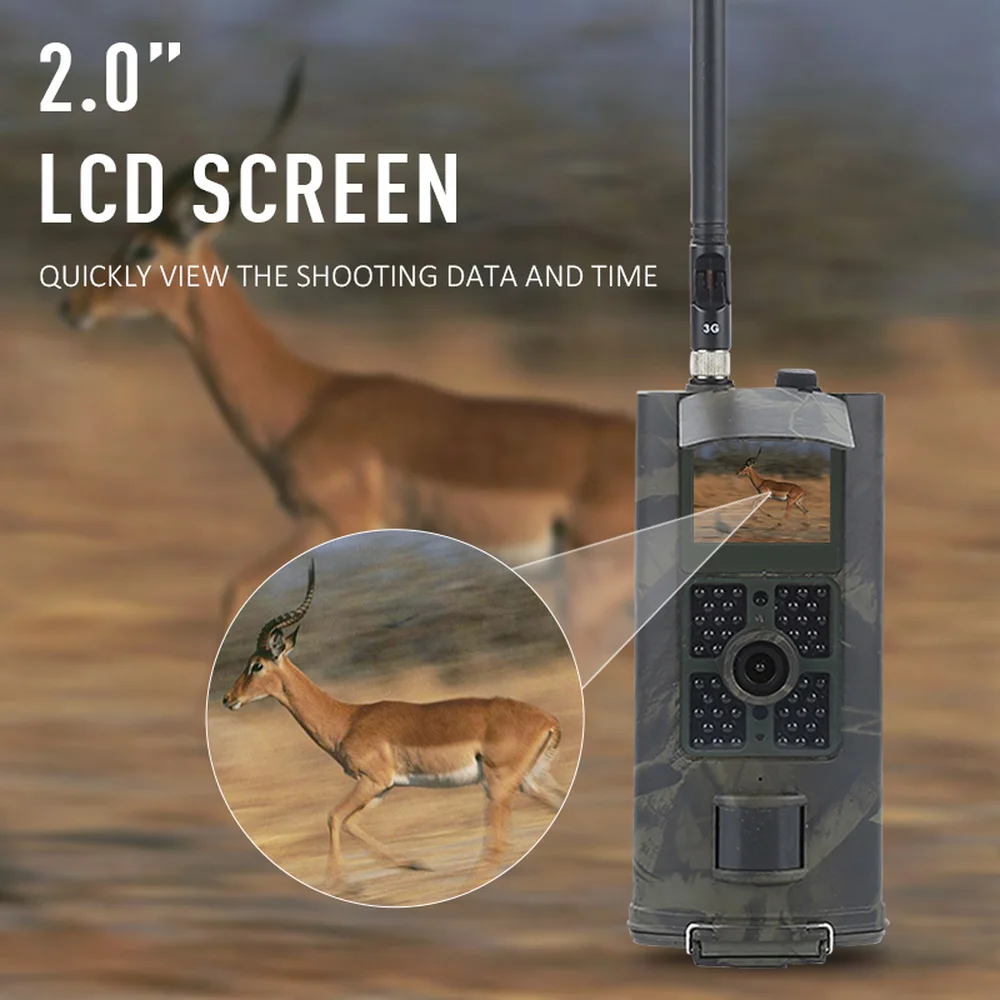 Камера для охоты Hc700g HC 700M 2G 3G GSM MMS SMS камера фотоловушки ночное видение разведчик
