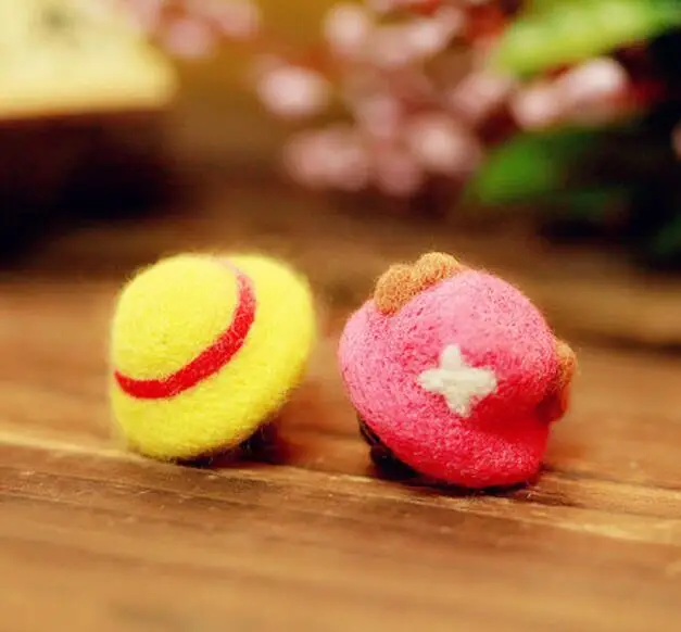 Брошь ватный Войлок набор для рукоделия морская шапка ремесло поставка Материал