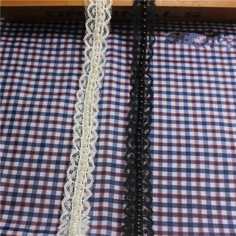 1 ярд Красивые цветочные кружевные жемчужные ткани шитые сетки центральный