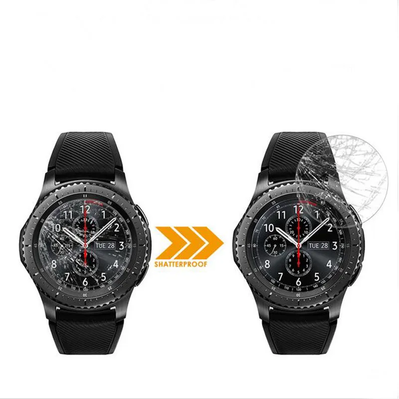 Ультрапрозрачная защитная пленка из закаленного стекла для Samsung Gear S2 S3 Classic/Frontier