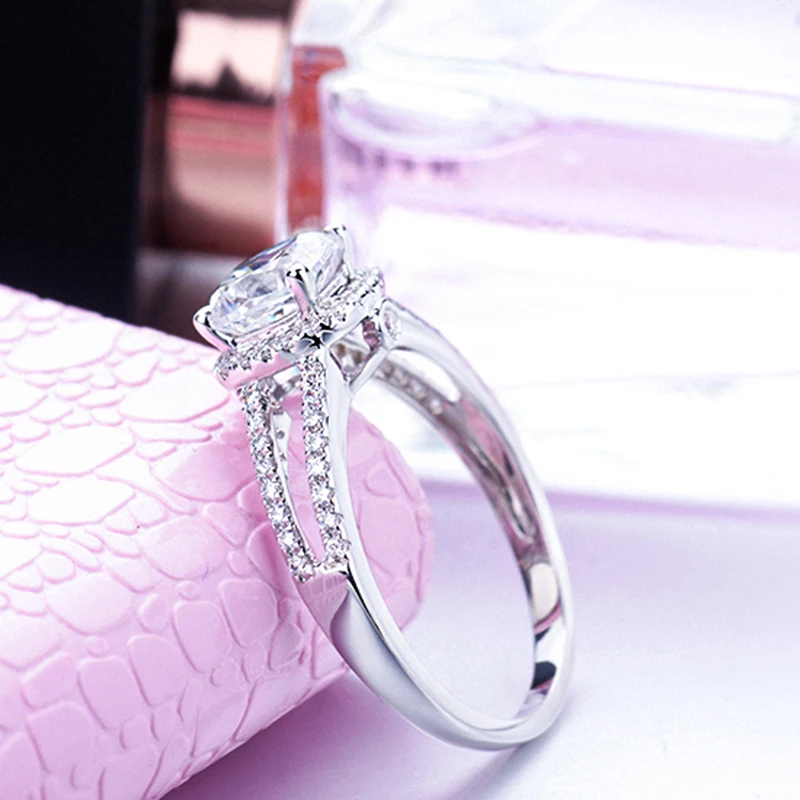 CHEESTAR JEWELS белый бисер кольцо из стерлингового серебра 925 пробы центральный камень